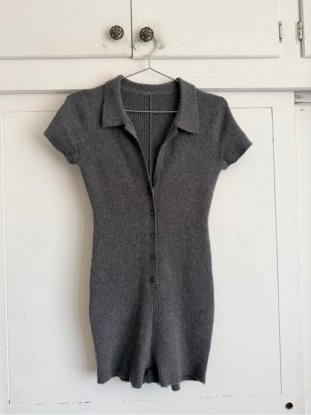 Alo Yoga Cashmere Ribbed Staycation Playsuit